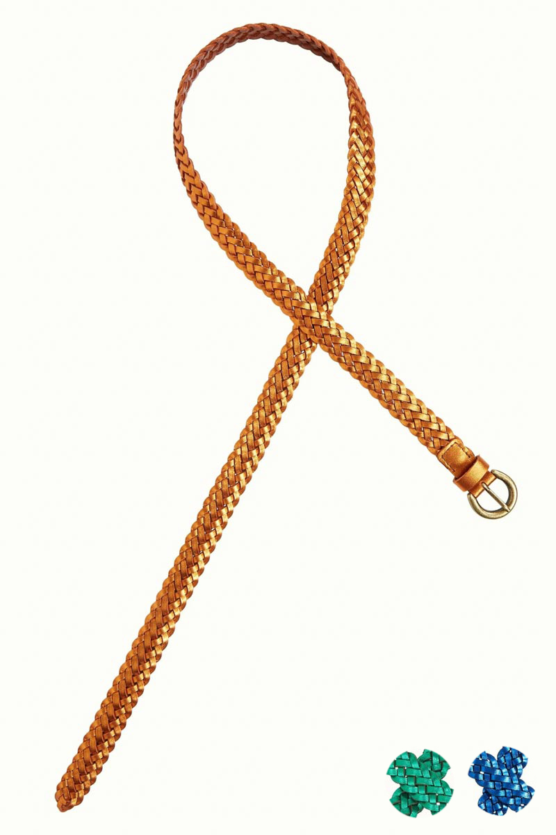 08878979_5-copia.jpg Cinta Intrecciata Laminata King Louie - immagine 1