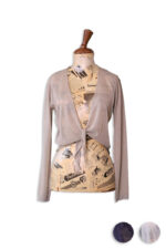 Cardigan Corto in Lurex Floor