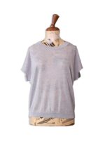 Maglia Scollo a Barca in Lurex Floor - immagine 3