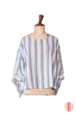 Blusa Rigata a Scatoletta Numero Primo