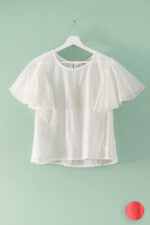 Blusa Manica a Balza Mousse