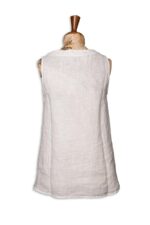 Top Arricciato in Lino Mama B - immagine 2