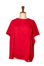 T-Shirt Scatoletta con Ripresa sul Fianco Numero Primo - immagine 2