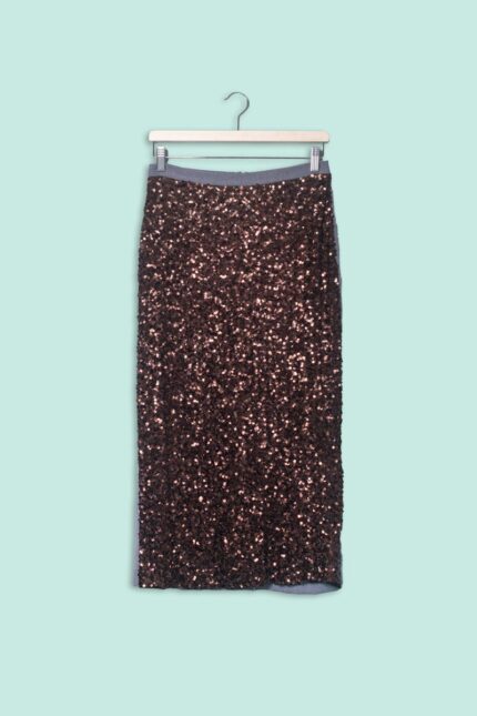 Gonna Bicolore con Paillettes Numero Primo