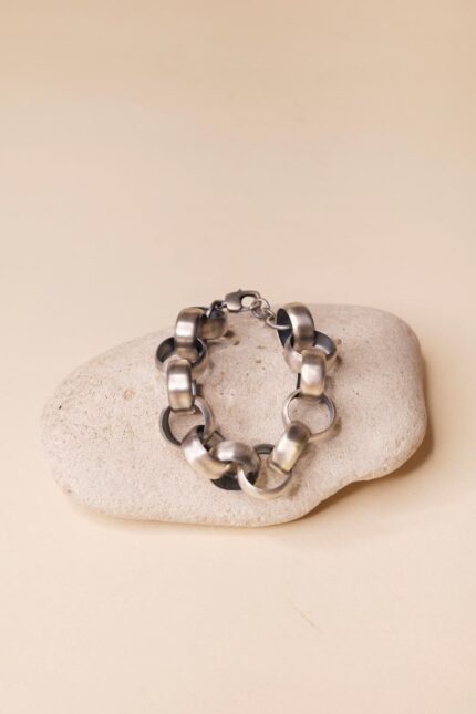 Bracciale Catena in Peltro Majo