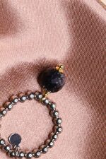 Anello Argentato con Ciondolo in Pietra - immagine 4