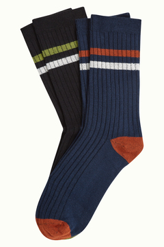 Calzini Leaf a righe King Louie