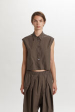 Camicia Vest Shirt In Parachiute Cotton Phisique Du Role - immagine 5