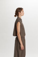 Camicia Vest Shirt In Parachiute Cotton Phisique Du Role - immagine 3