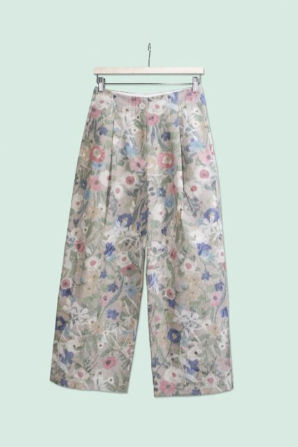Pantaloni Tokyo con stampa Washed Petals Phisique Du Role