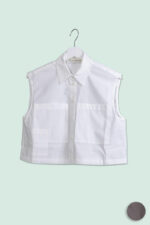 Camicia Vest Shirt In Parachiute Cotton Phisique Du Role
