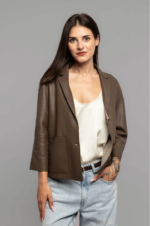Giacca Reversibile Donna in Pelle Nabo The Jack - immagine 2