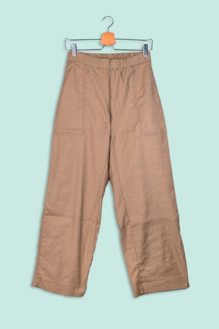 Pantaloni Drill in lino Boom Cumino Mama B