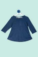 Maglia in Lino Svasata Mama B - immagine 2