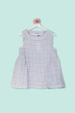 Top in Lino Check Mama B
