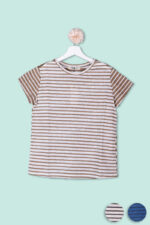 Maglia in Lino a Righe Mama B