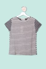 Maglia in Lino a Righe Mama B - immagine 2
