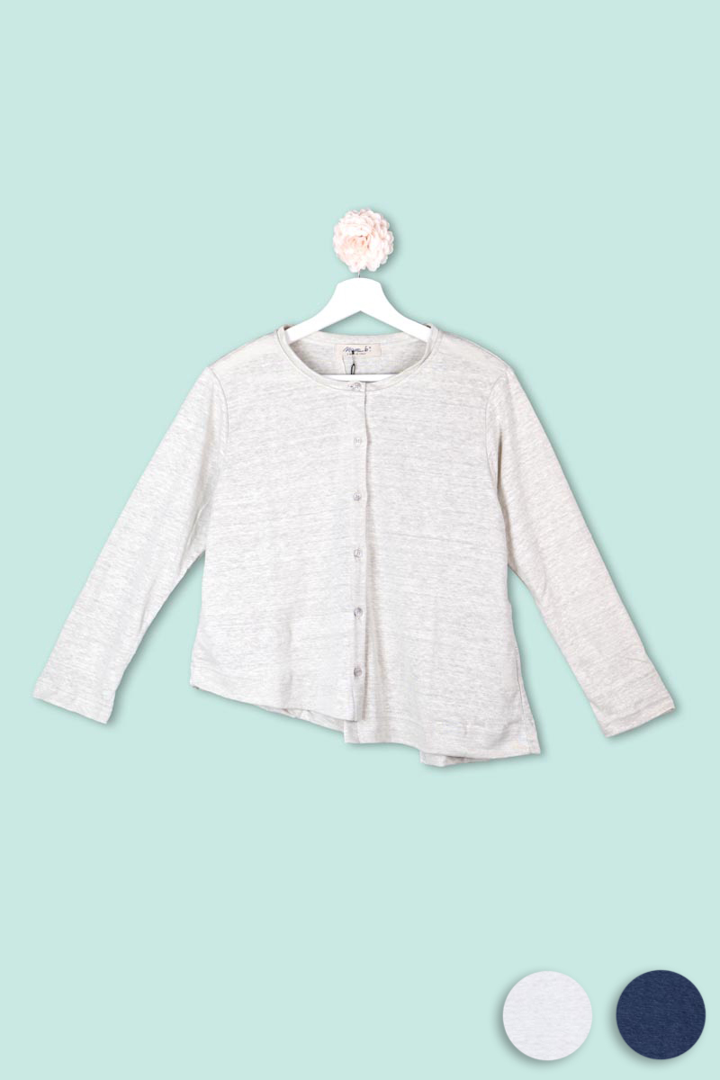 P1109340 copia Cardigan in Lino Mama B - immagine 1