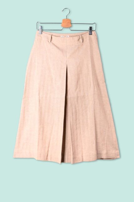 Gonna faldone in tessuto spinato Madame Venice