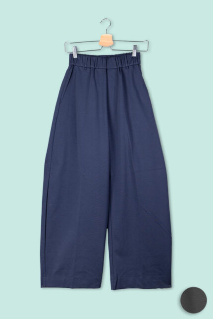 Pantalone Carrot in jersey punto Milano Floor