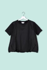 T-shirt in cotone con arricciatura Numero Primo - immagine 2