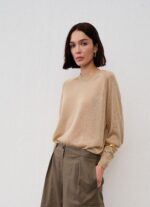 Maglia girocollo in lurex Floor - immagine 3