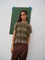 Maglia in Lurex Scozzese Gesso Floor - immagine 2