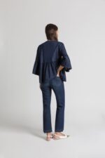 Denim Elastic Waist Flare - Cigala's - immagine 4