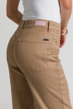 Pantaloni 5 Pocket Palazzo - Misto Lino Cigala's - immagine 2