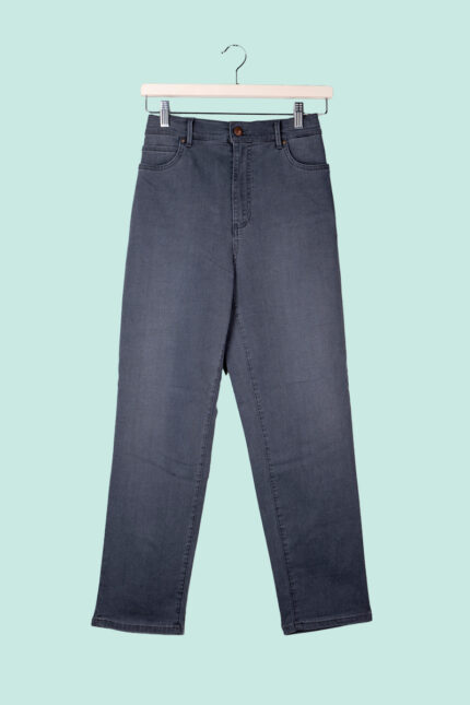 Pantalone Sleek Straight Black Denim - Cigala's