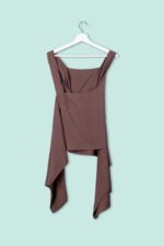 Top incrociato in Lyocell Numero Primo - immagine 2