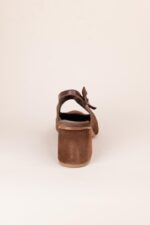 Mary Jane slingback in suede traforato Kudetà - immagine 3