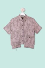 Camicia Anna Boxy Shirt in Lino – Tumbler Finished Phisique Du Role