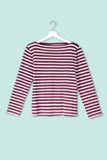 T-Shirt Manica Lunga a Righe Floor