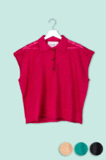 Maglia polo in Lino Floor