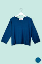 Maglia con scollo a barchetta Floor