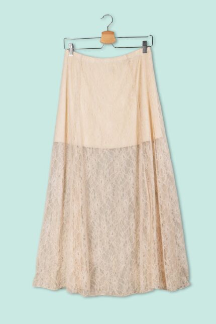 Gonna in Jersey e pizzo Numero Primo