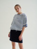 T-Shirt Manica 3/4 a Righe Floor - immagine 2