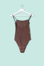 Body in tulle con scollo quadrato Alisa - immagine 2