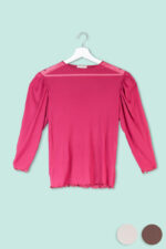 T-shirt maniche Volant Alisa