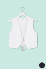 Gilet con Lacci Alisa