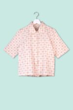 Camicia manica corta check Thinking Mu
