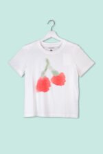 T-Shirt Cherry Bianca Thinking Mu