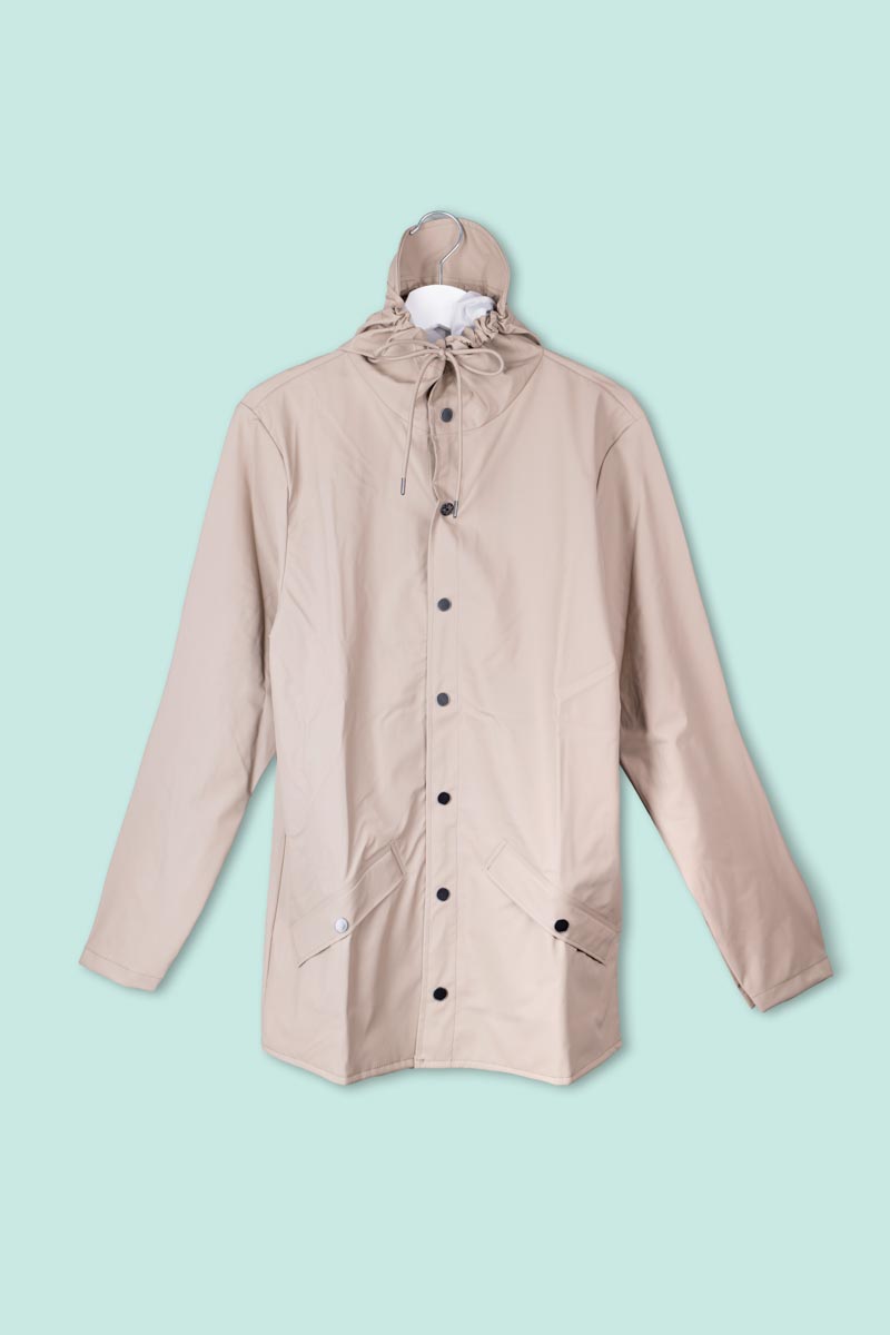 26p12010 Impermeabile Art Jacket Beige Rains - immagine 1