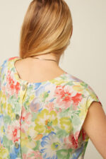 Blusa in Viscosa Fantasia Floreale King Louie - immagine 2