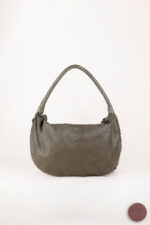 Borsa in Pelle intrecciata Kiome